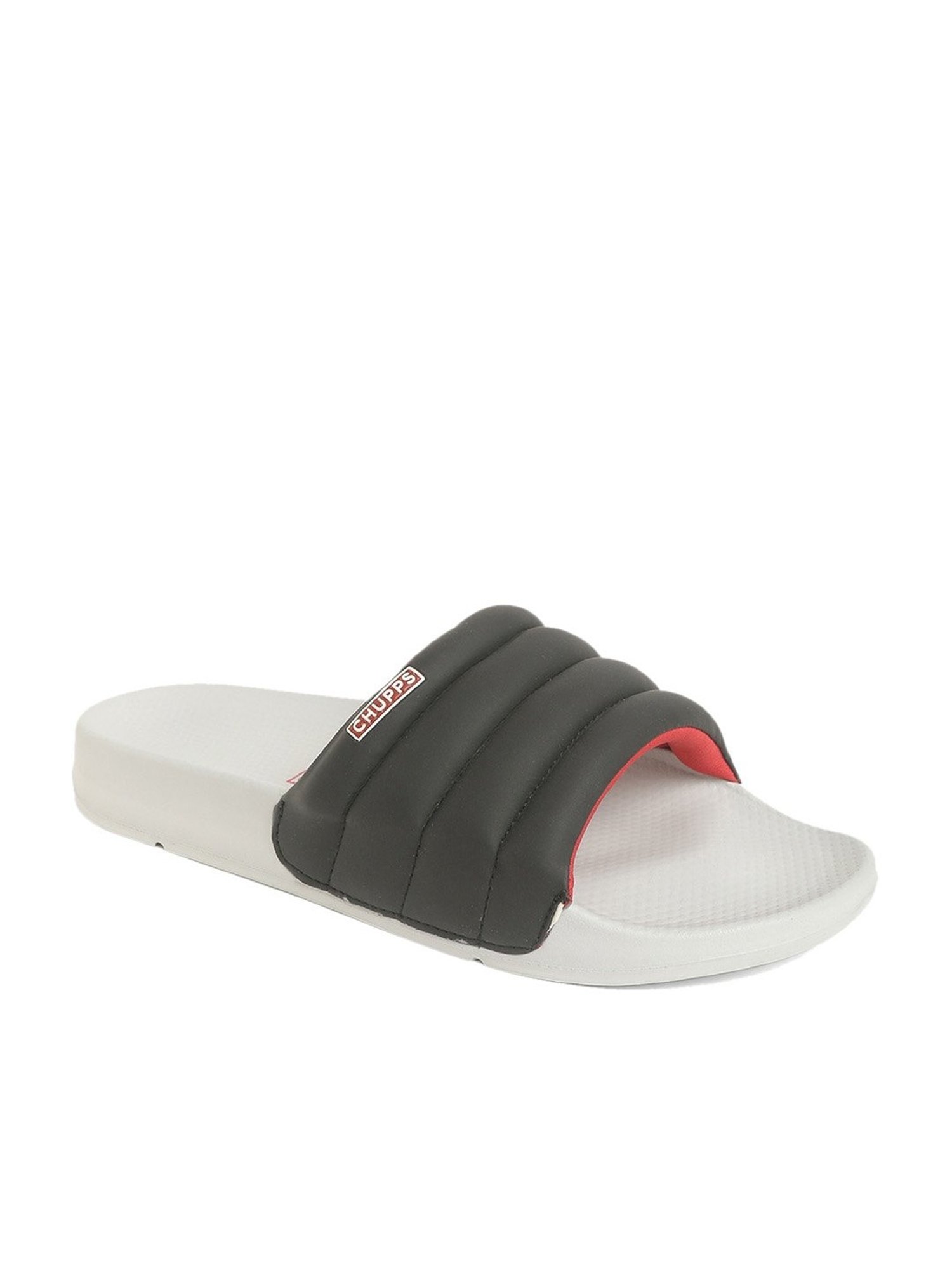 Chupps Men's Black Slides