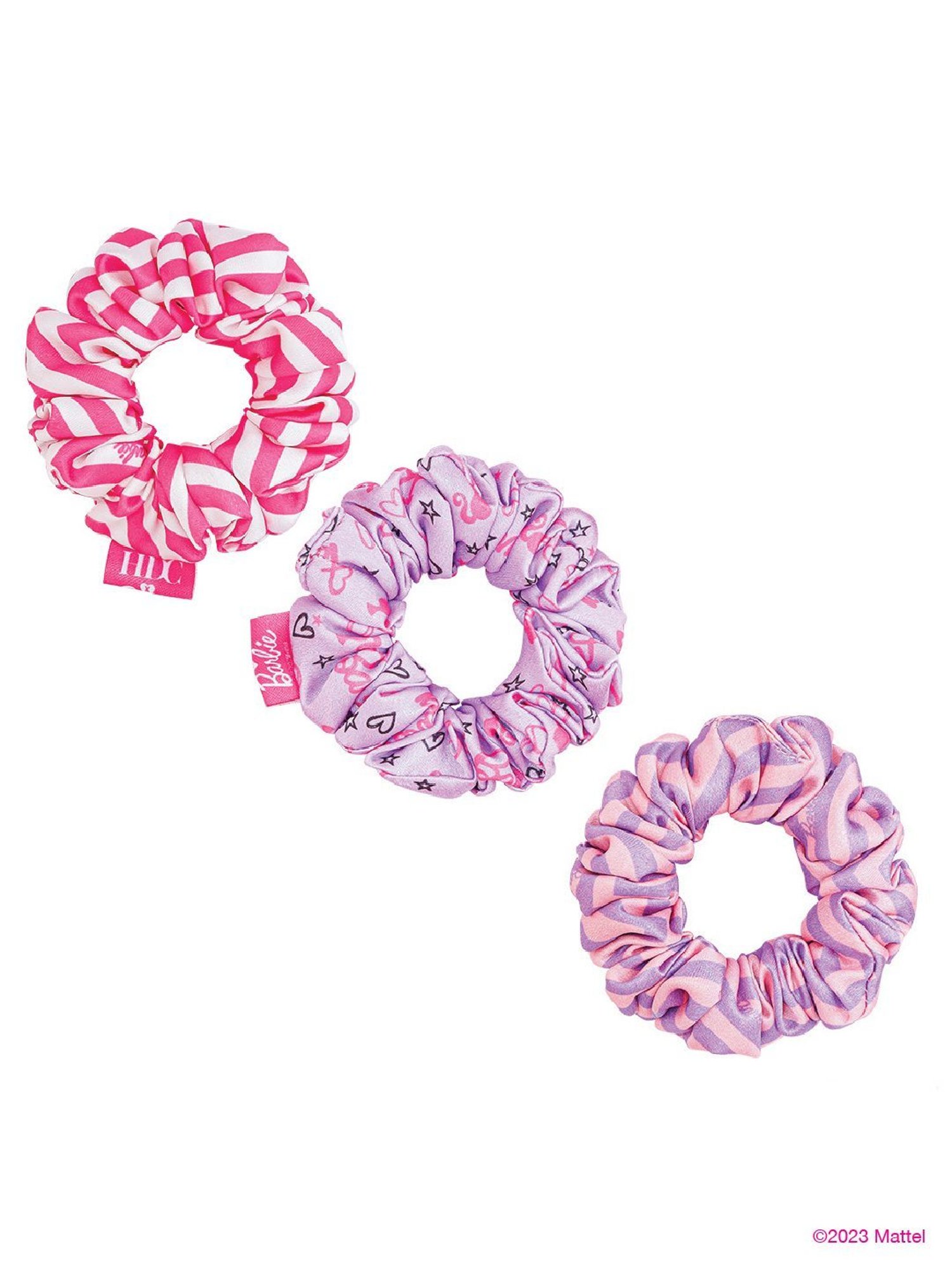 Hair Drama Company Barbie Multicolor Printed Hair Band Gift Set