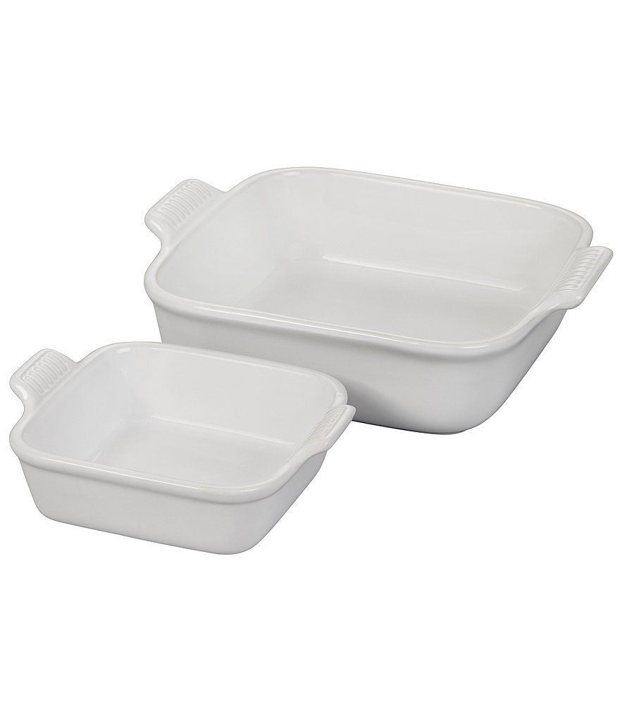 Le Creuset Heritage Square Baking Dishes, Set of 2