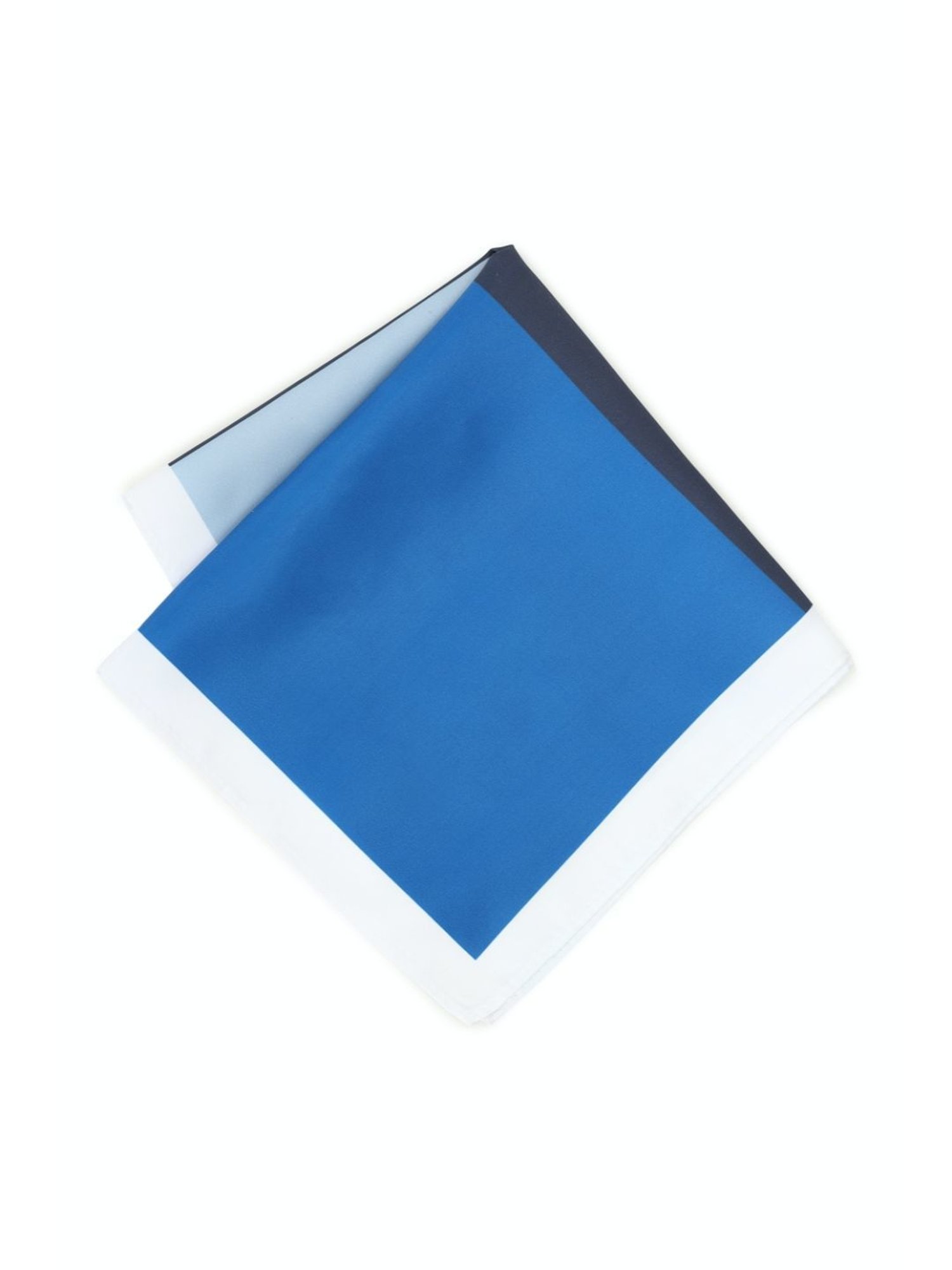 Van Heusen Green Printed Pocket Square