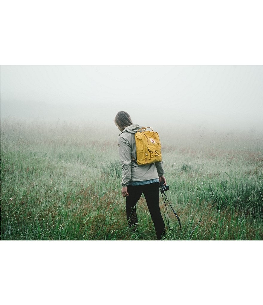 Fjallraven Kanken Water-Resistant Cotton Zipper Convertible Backpack