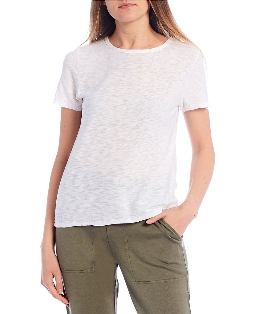 GB Malibu Solid Cotton Blend Tee