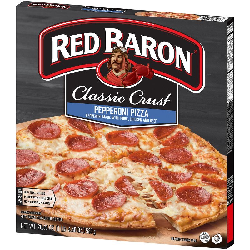 Red Baron Classic Pepperoni Frozen Pizza - 20.6oz