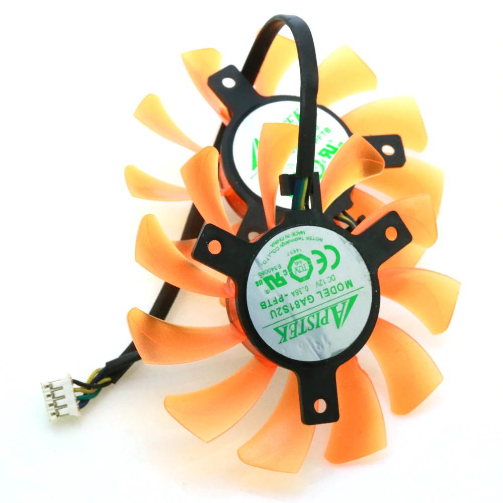 GA81S2U -PFTB 12V 0.38A 75mm 40*40*40mm 4Pin VGA Fan For ZOTAC GTX660 -2GD5 Graphics Card Fan