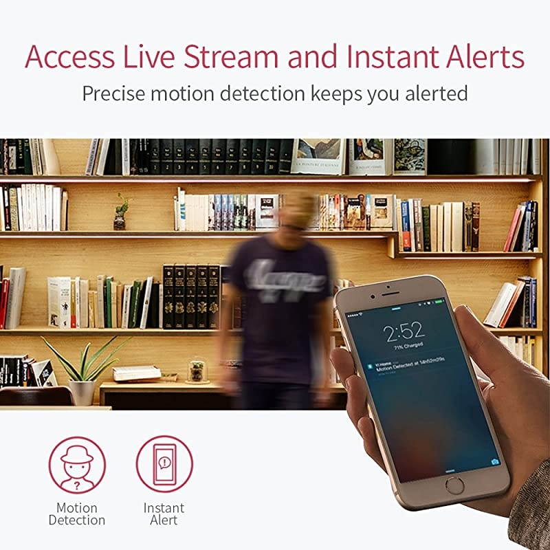 Home Camera IP Security Surveillance System with Night Vision on iOS Android App Cloud Service AvailableHome Camera 4pc
