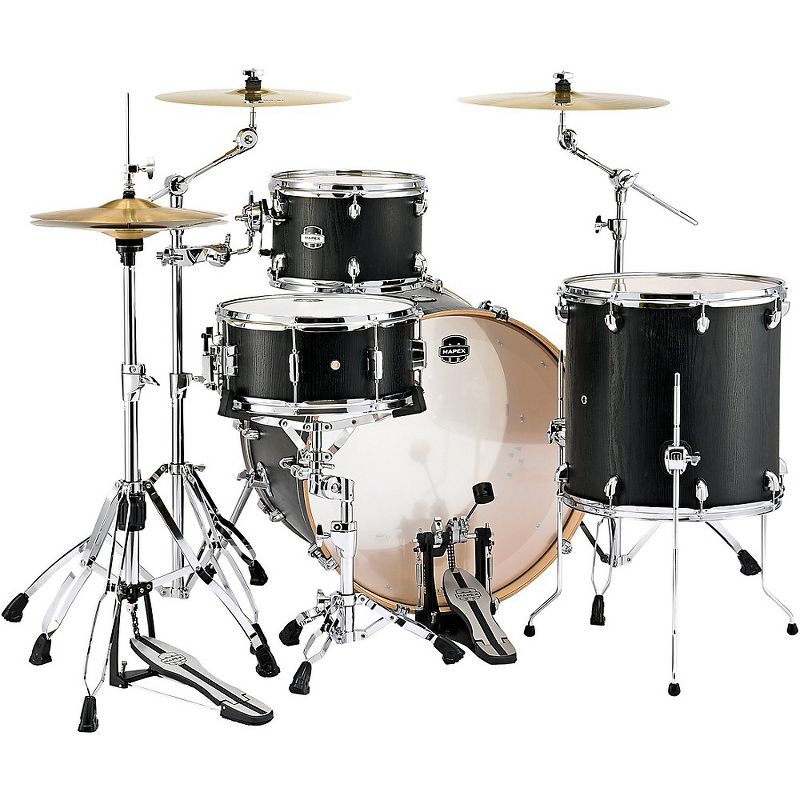 Pearl Export New Fusion 5-Piece Drum Set with Hardware Mirror Chrome