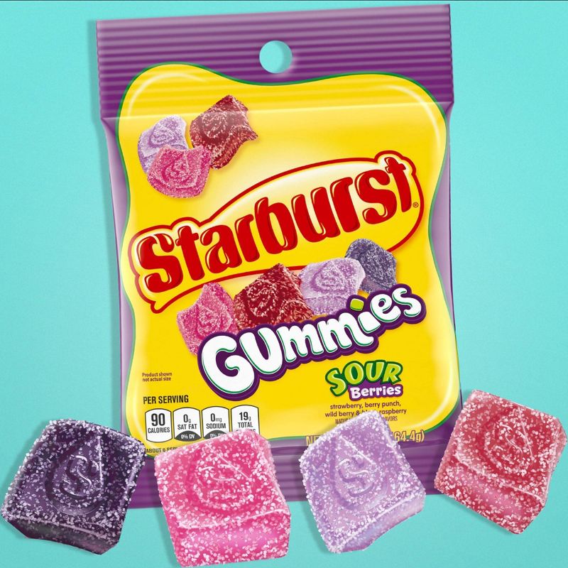 Starburst Sour Berry Gummies Peg - 5.8oz