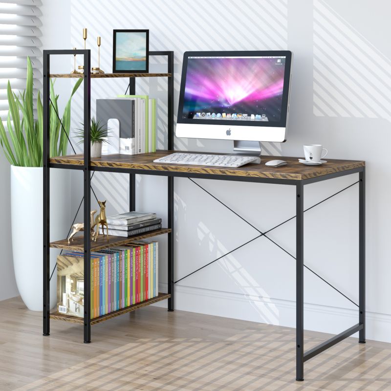 RESPAWN 3000 Gaming Computer Desk - Ergonomic Height Adjustable Gaming Desk, in Blue (RSP-3000-BLU)