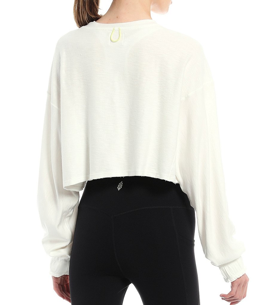 Free People FP Movement Square Neck Coordinating Good Karma Tie-Dye Sports Bra