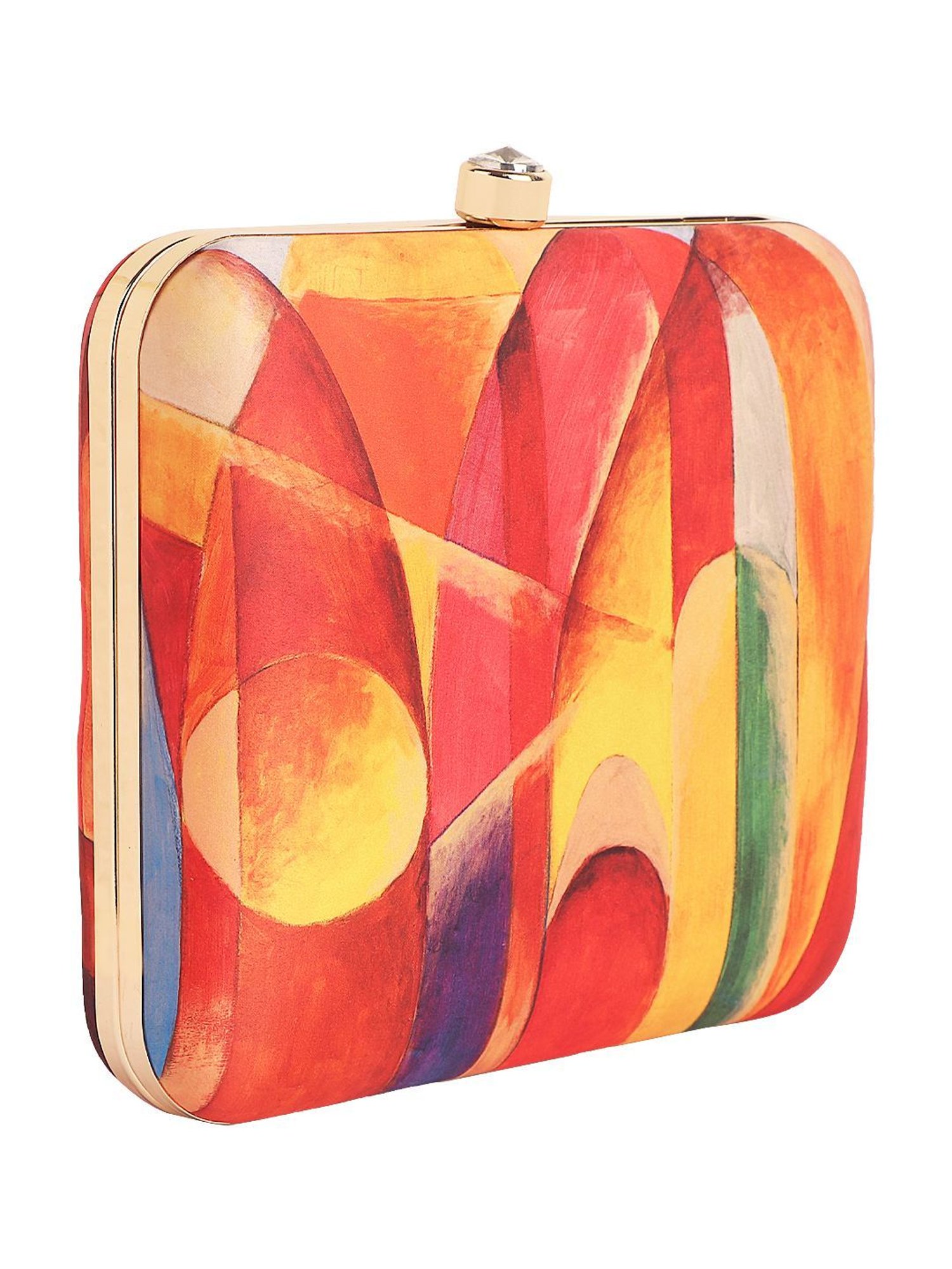 Horra Multicolor Embellished Clutch