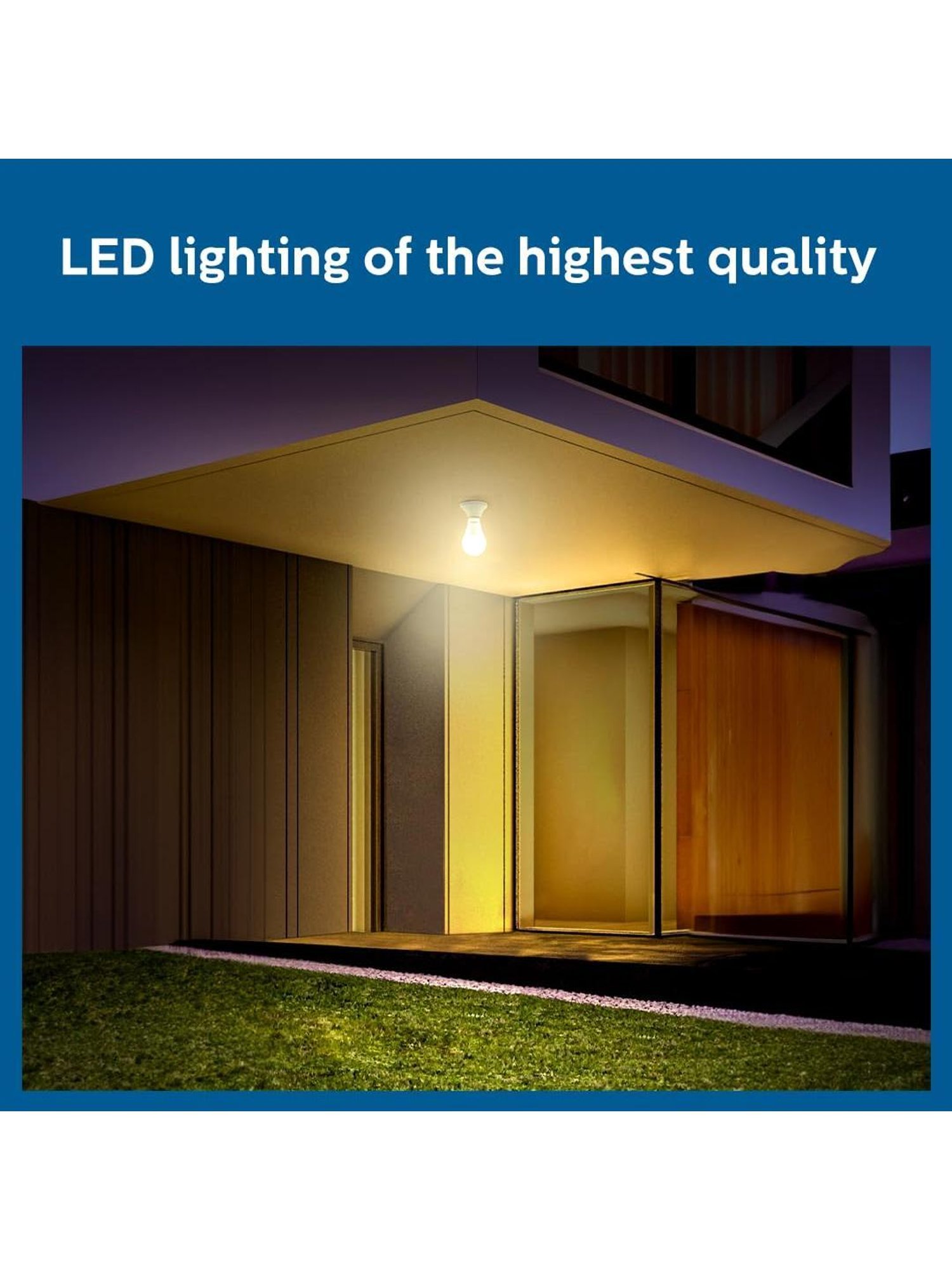 Philips 16-Watt B22 AceBright High Wattage LED Light Bulb for Home (Warm White)