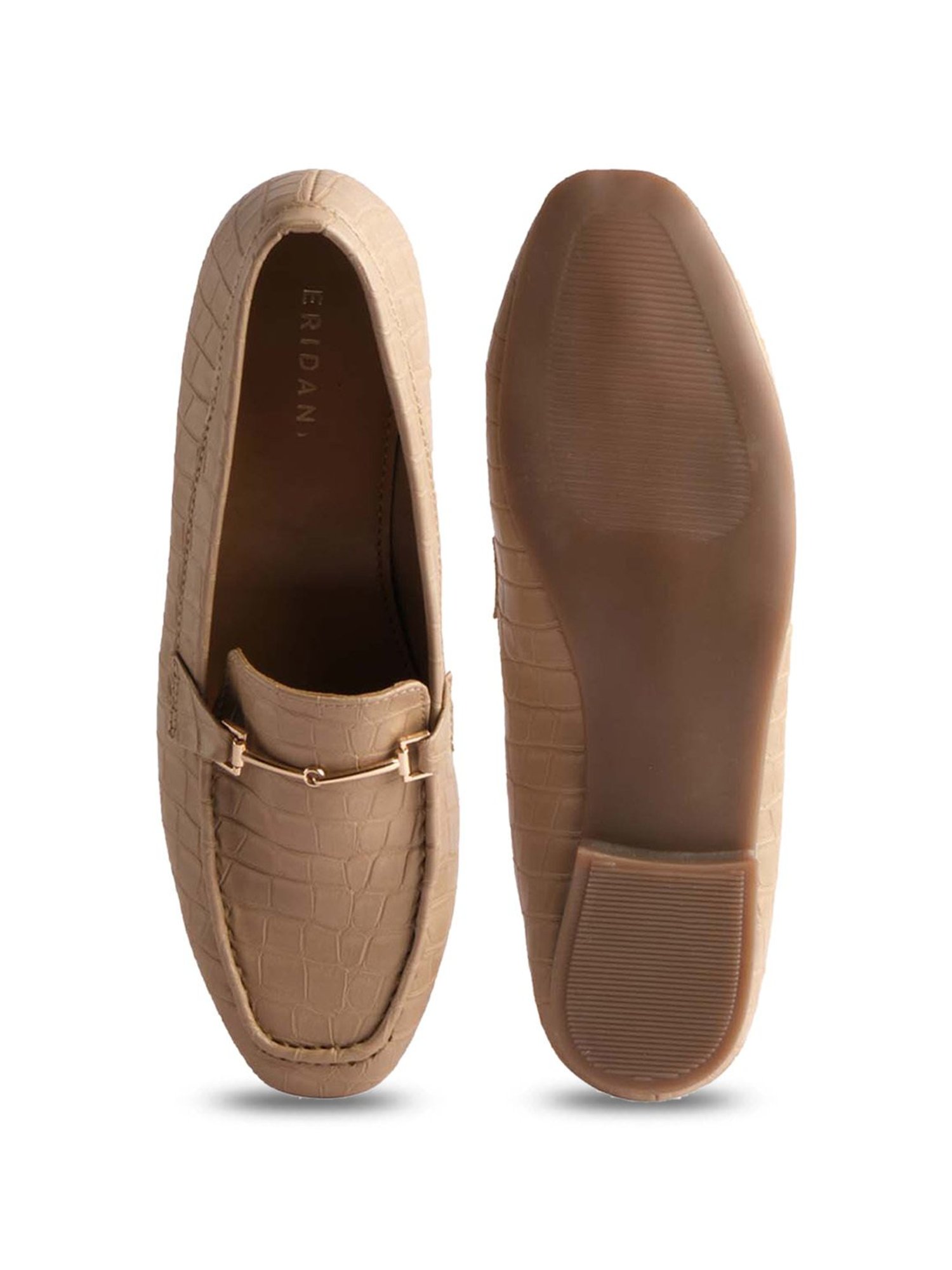 Eridani Women's Jessy Beige Loafers