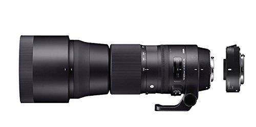 Sigma ZV955 150-600mm F5-6.3 DG HSM Contemporary Lens with 1.4X Tele-Converter Kit for Nikon (Black)
