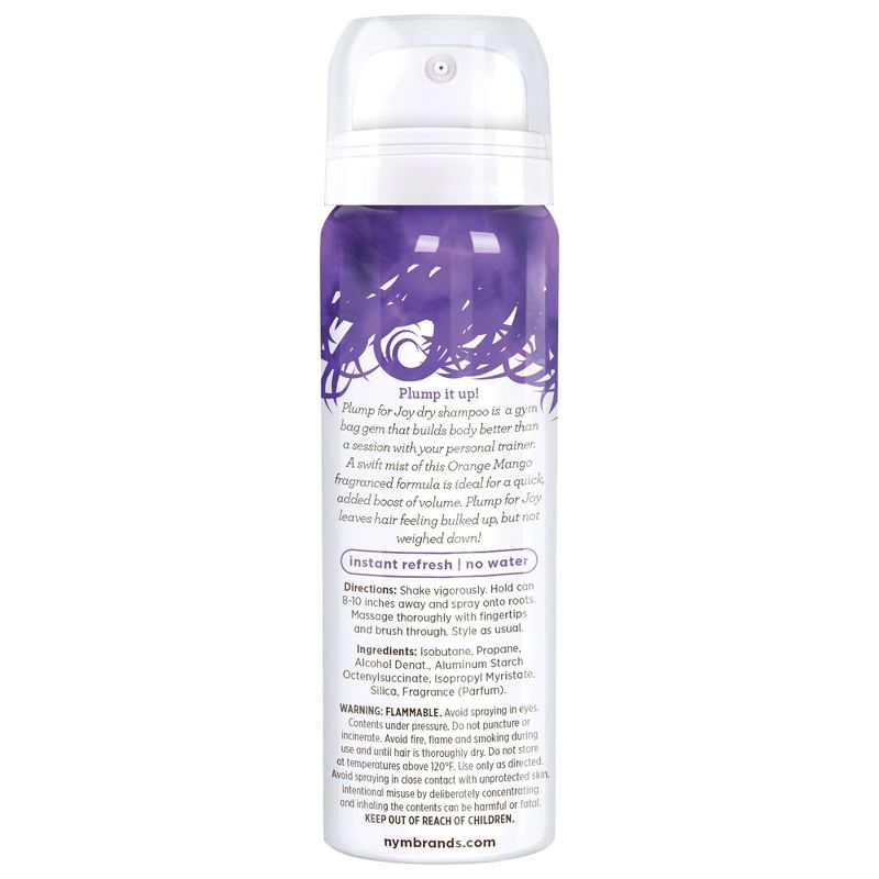 Not Your Mother's Plump for Joy Mini Dry Shampoo - 1.6oz