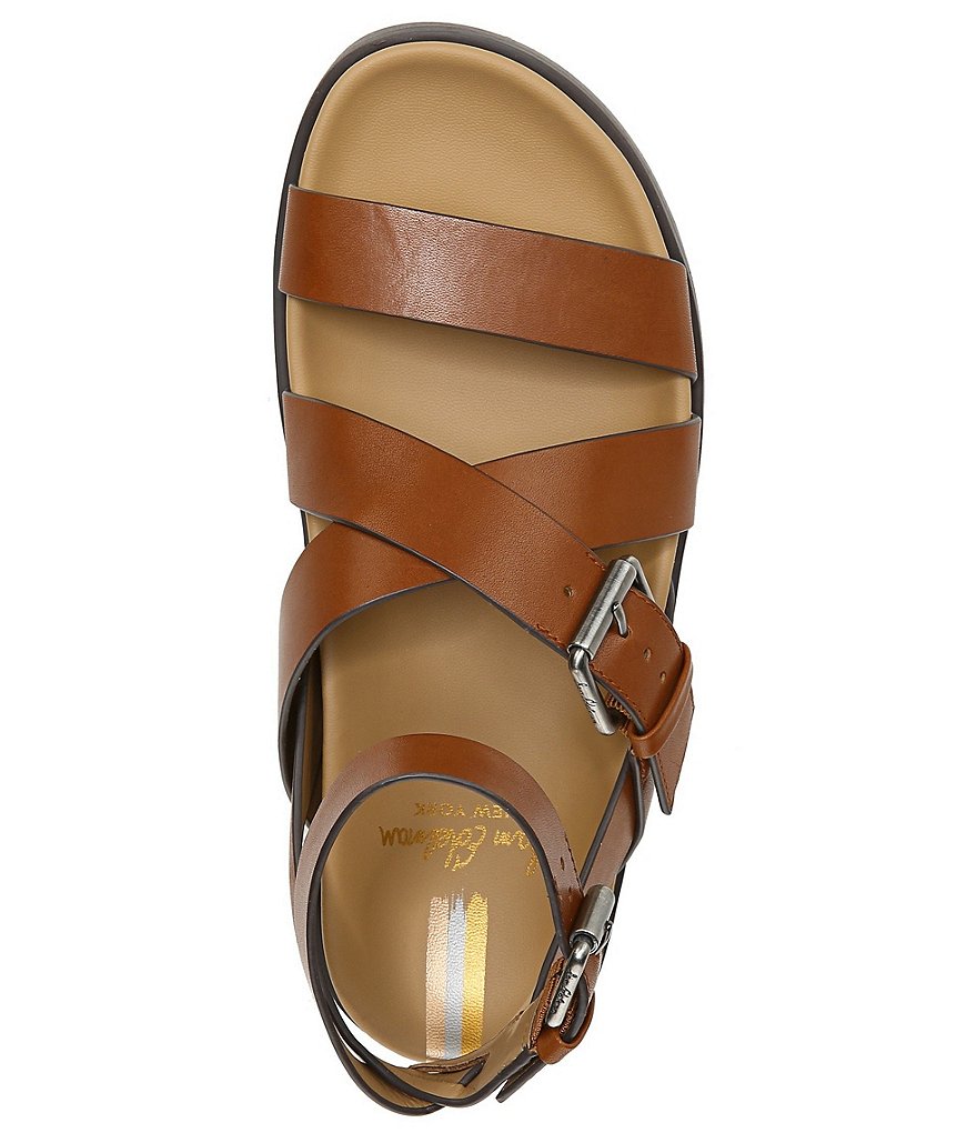 Sam Edelman Eleanora Leather Ankle Wrap Sandals