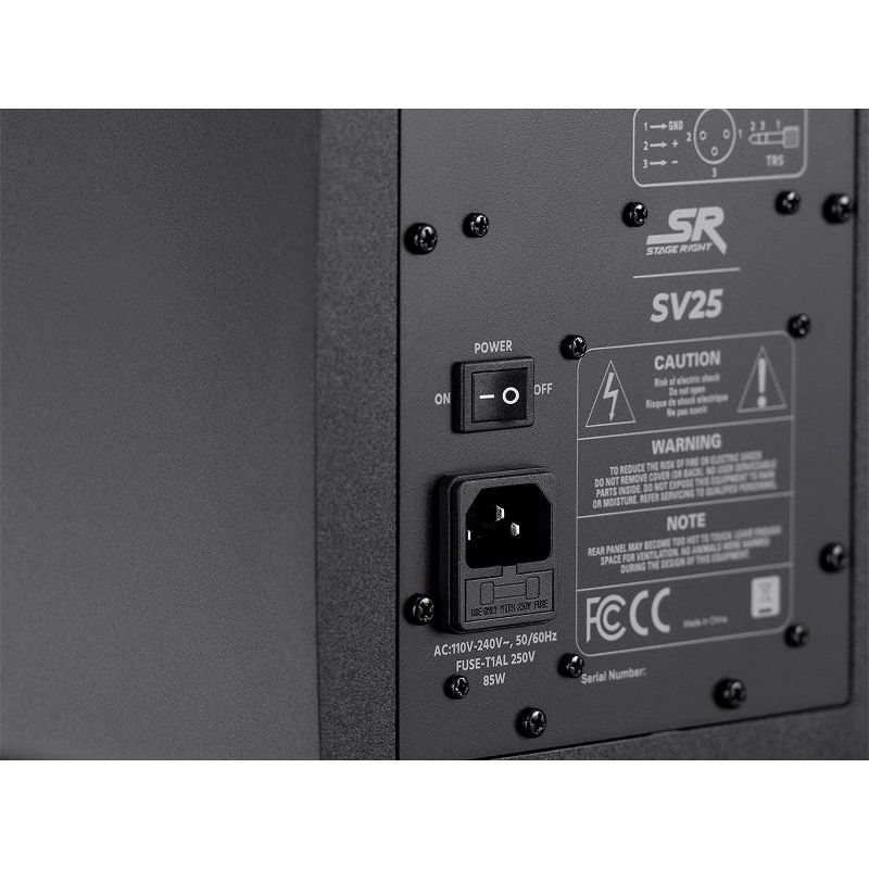 Monoprice SSW-10 Powered Slim 10 Inch Subwoofer - Black | 150 Watt, Low Profile, Powerful Amp, Low pass