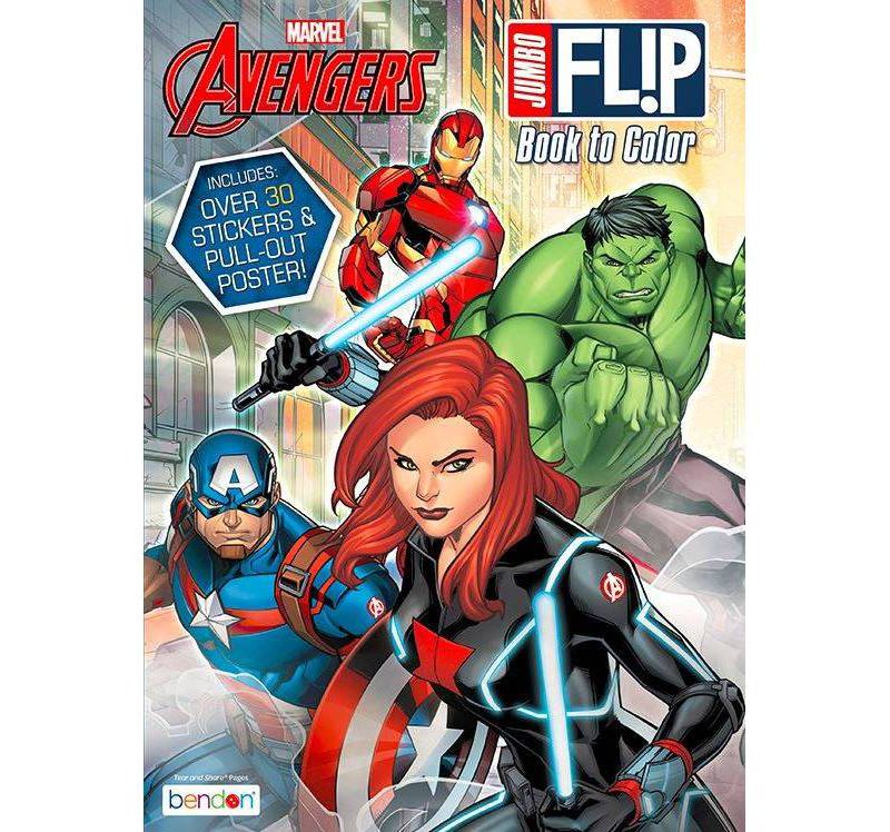 Avengers Spider-Man Flip Book
