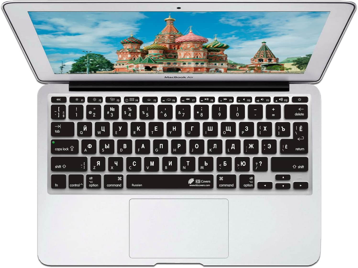 KB Covers Keyboard Cover for MacBook Air 11 - Russian (RUS-M11-CB-2)
