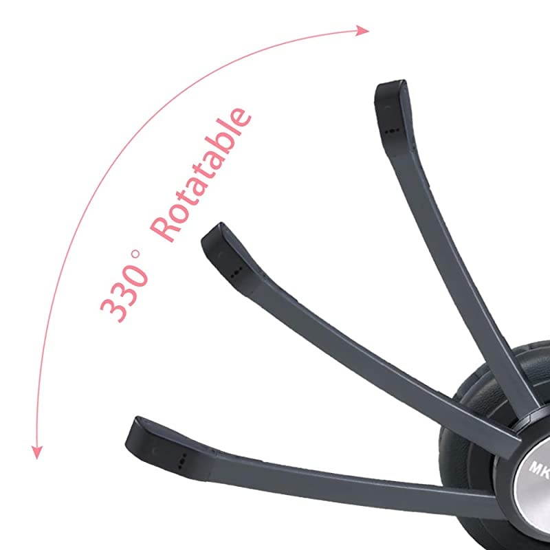 Telephone Headset for Landline Phones with Noise Cancelling Microphone for Cisco SPA Panasonic KXNT366 KXTGF380M KXTG6543 Gigaset Uniden Grandstream DECT Cordless Phones