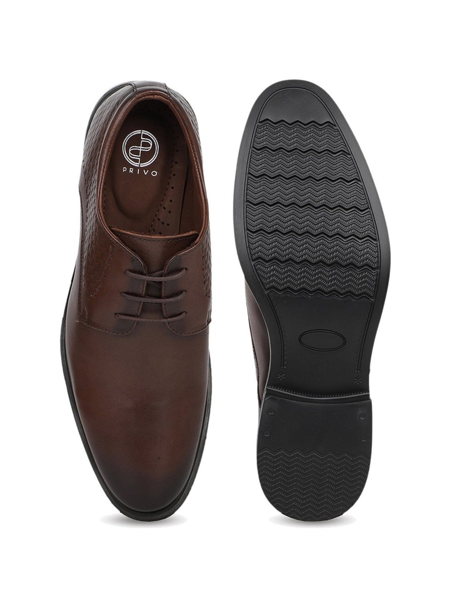 Privo by Inc.5 Men's Brown Derby Shoes