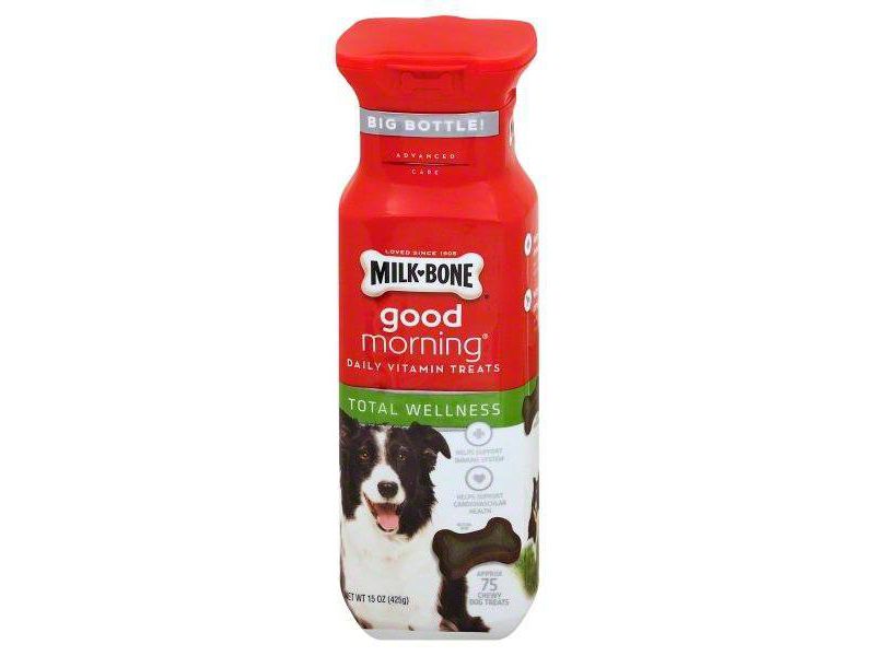 Milk-Bone Good Mornings Total Wellness Daily Vitamin Dog Treat - 15oz