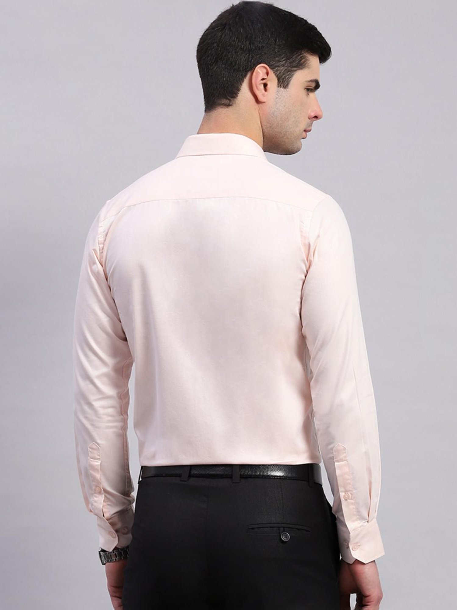 Arrow Sport Dark Green Cotton Slim Fit Shirt