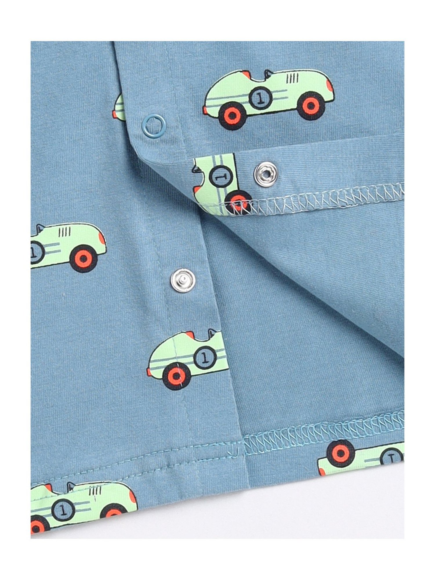 Clt.s Boys Light Blue Printed T-Shirt with Pants
