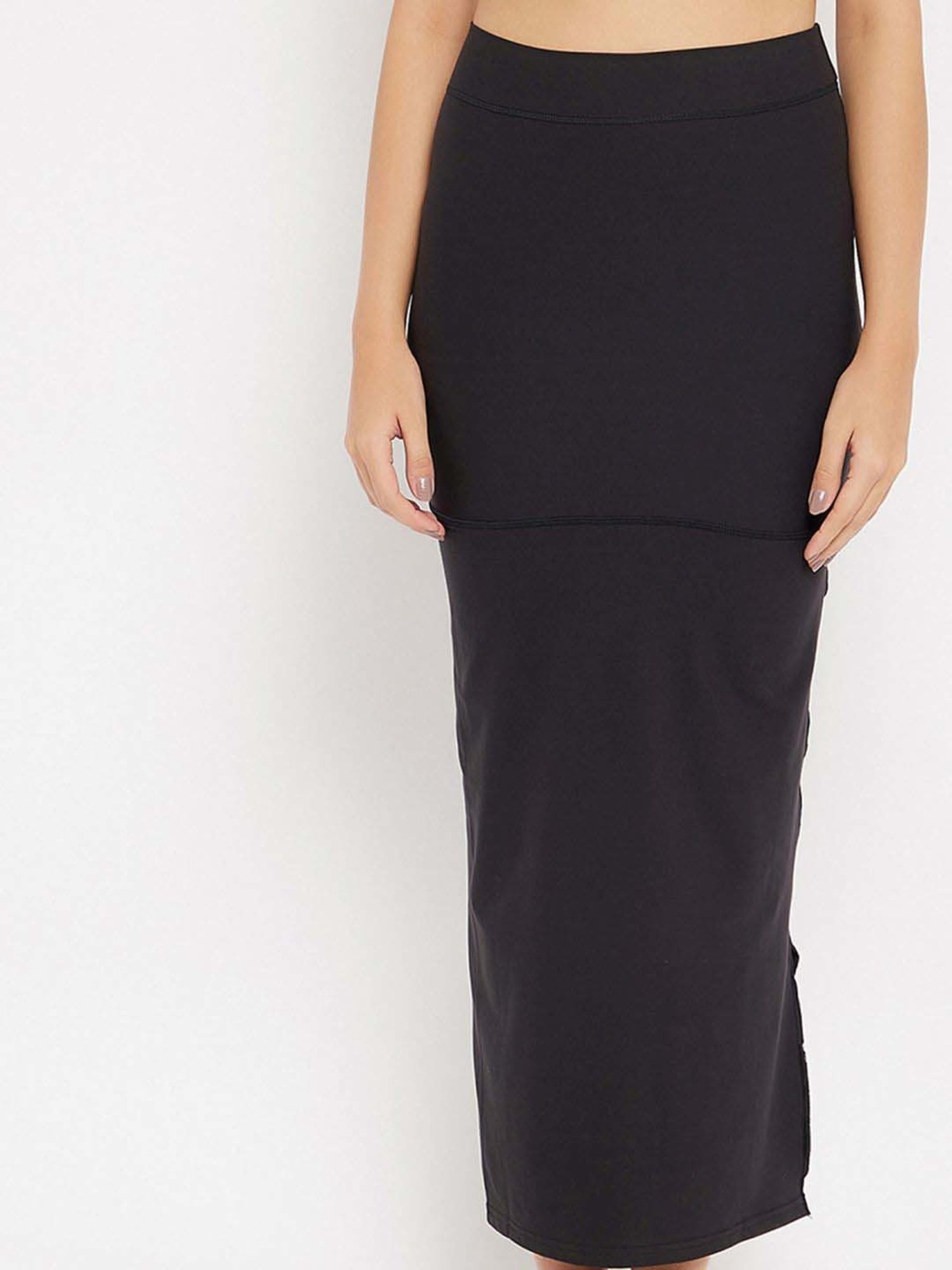 Secrets By ZeroKaata Assorted Plain Saree Shapewear - Pack Of 3