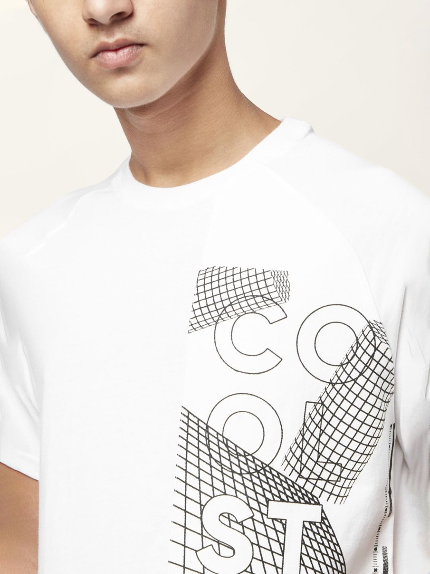 Coolsters by Pantaloons Boys White Cotton Printed T-Shirt
