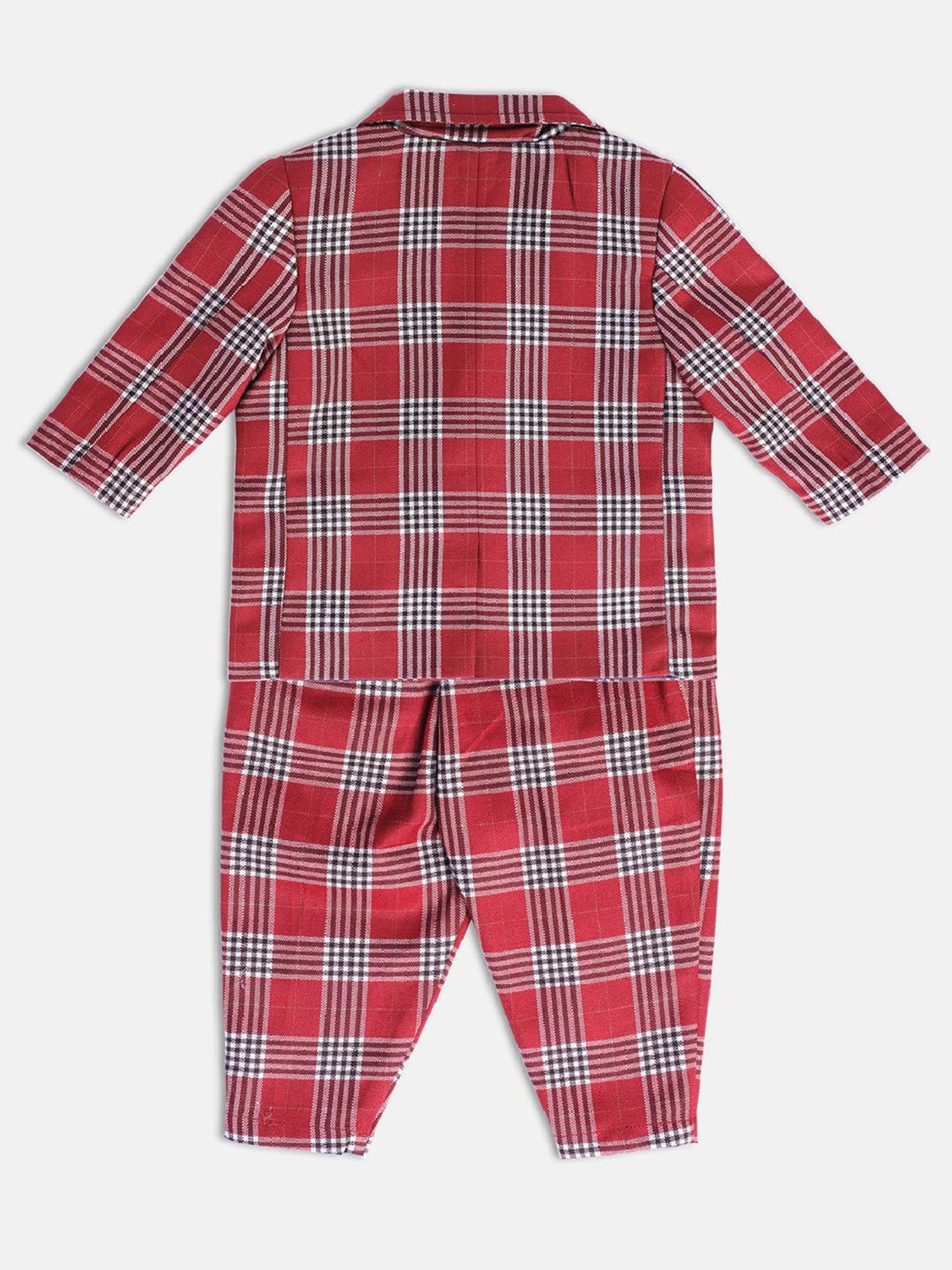 Mothercare Kids Multicolor Checks Shirt with T-Shirt