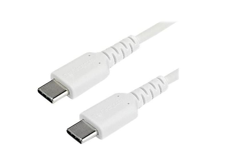 StarTech 3.3' USB C Male/C Male, White (RUSB2CC1MW) 