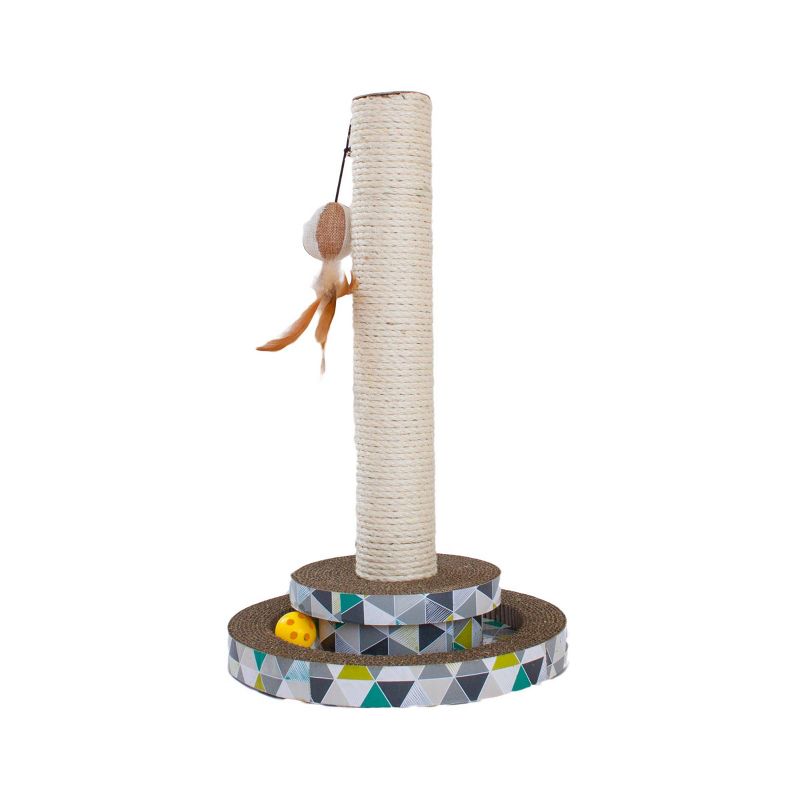 Petstages Scratch and Play Tower Track Cat Scratcher