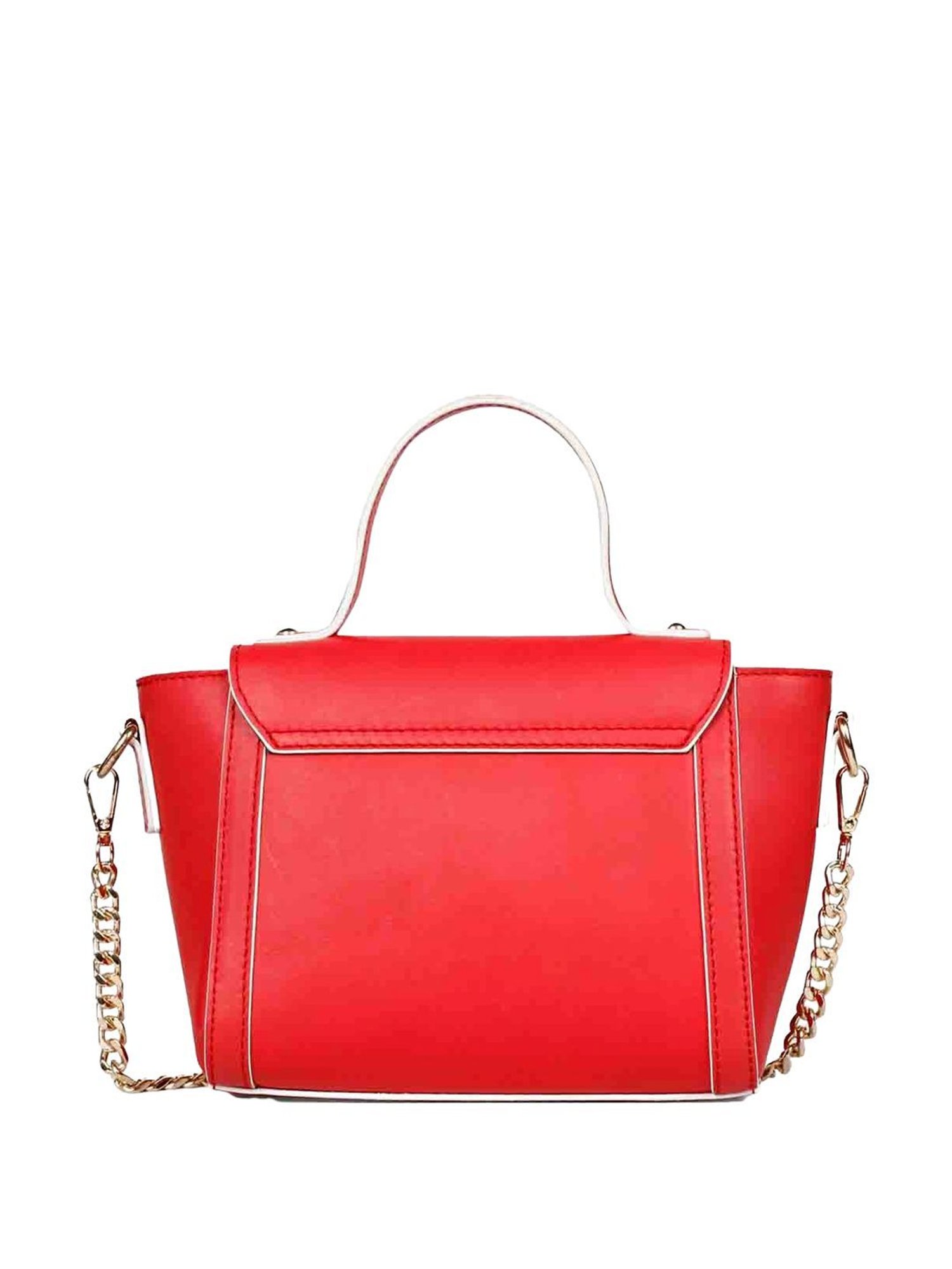 Saint G Red Solid Small Handbag