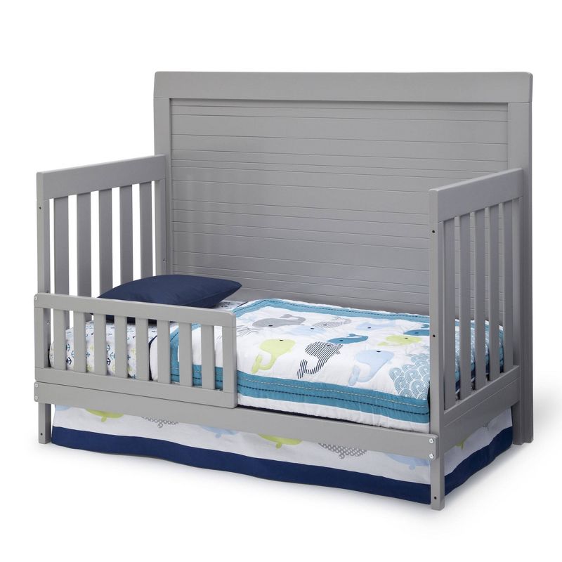Simmons Kids' SlumberTime Rowen 4-in-1 Convertible Baby Crib - Gray