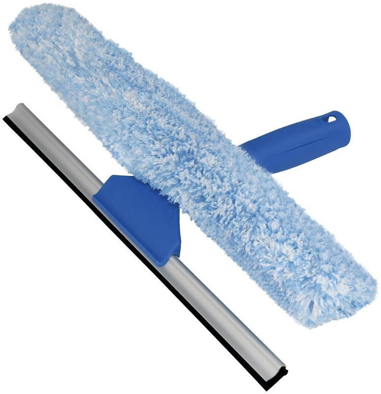 Unger Industrial 921061 10-Inch Combo Squeegee/Scruber