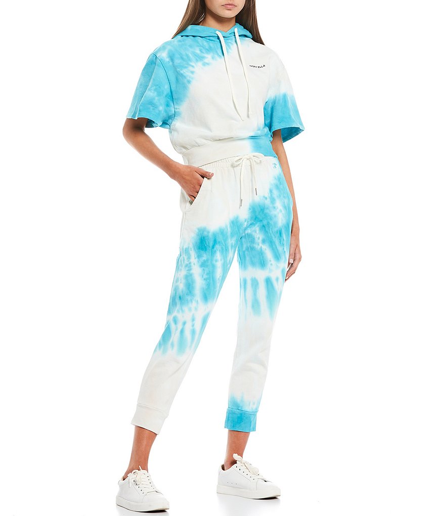 Ivory Ella Coordinating Tie-Dye Joggers