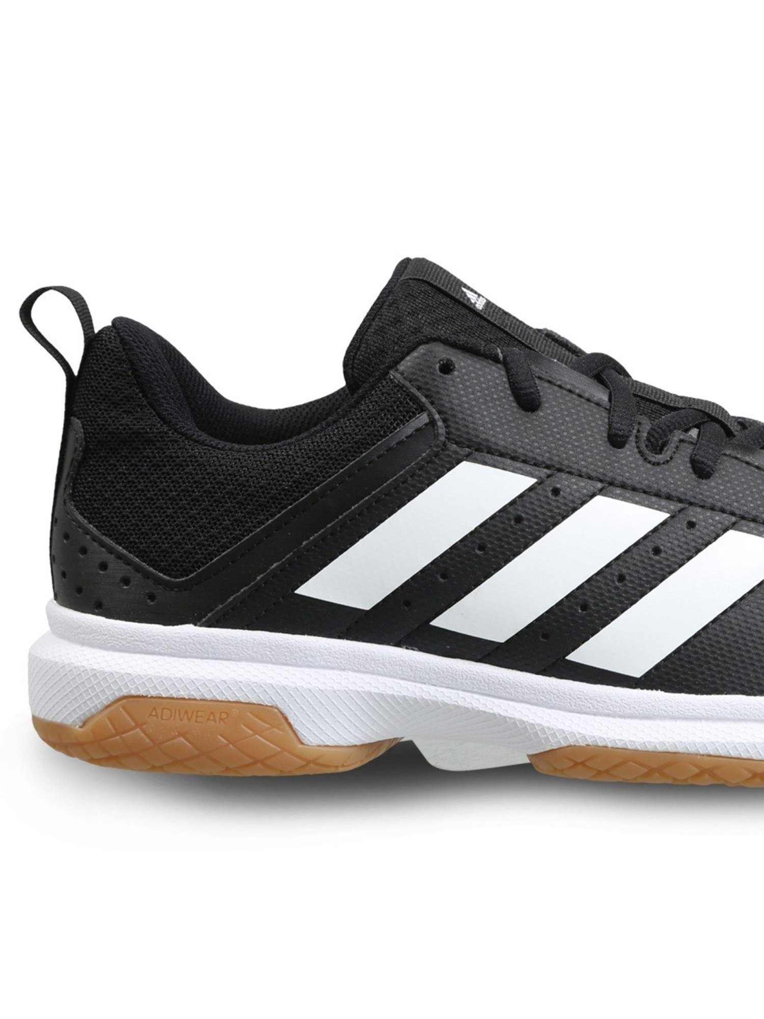 Adidas Women's Ligra 7 Black Indoor Court Shoes