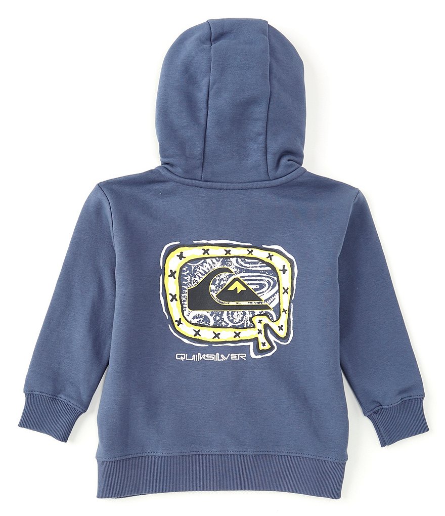 Quiksilver Little Boys 2T-7 Q-Zip Front Long-Sleeve Hoodie