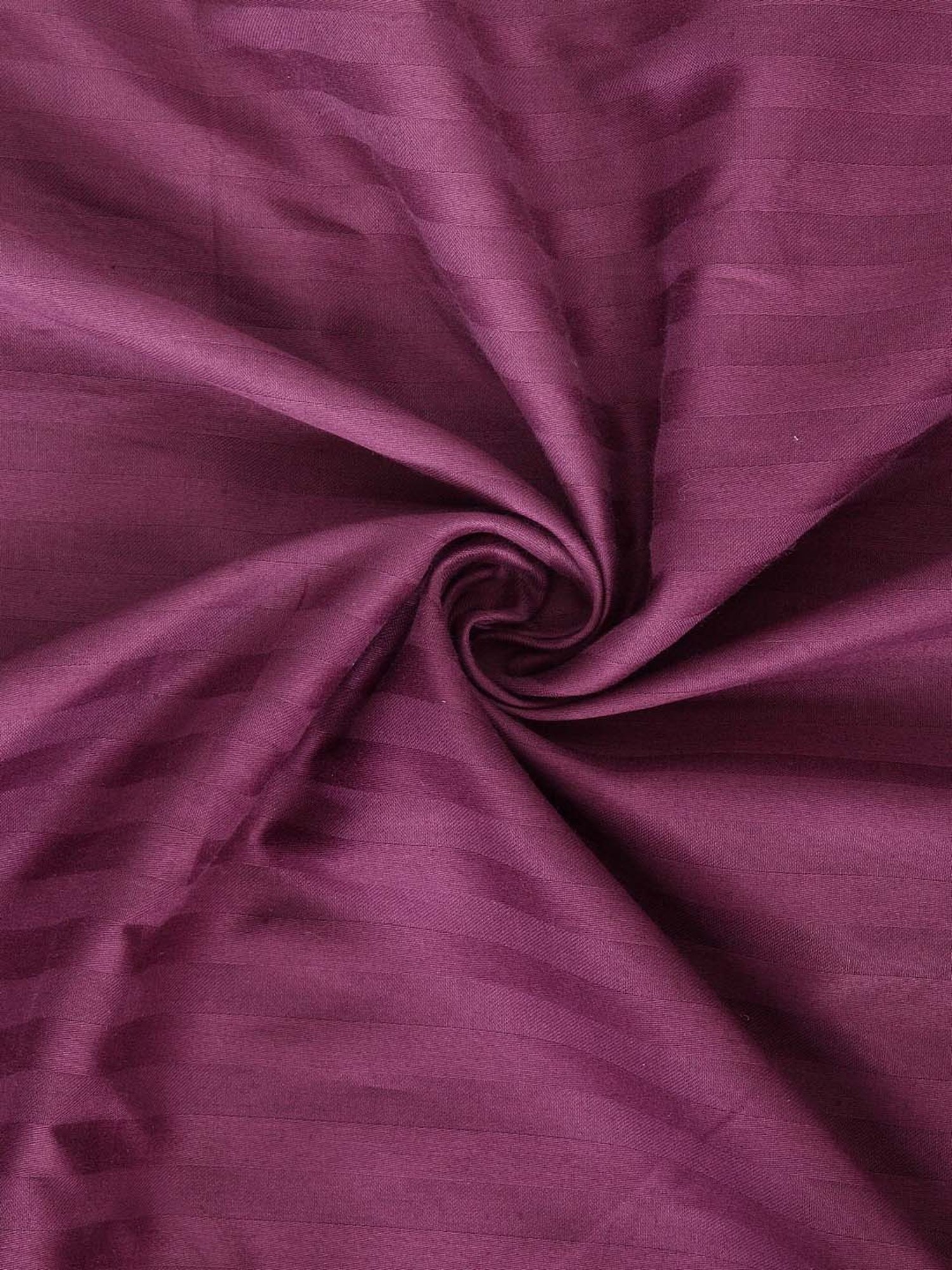 HOSTA HOMES Purple Cotton 280 TC Bed Sheet Set