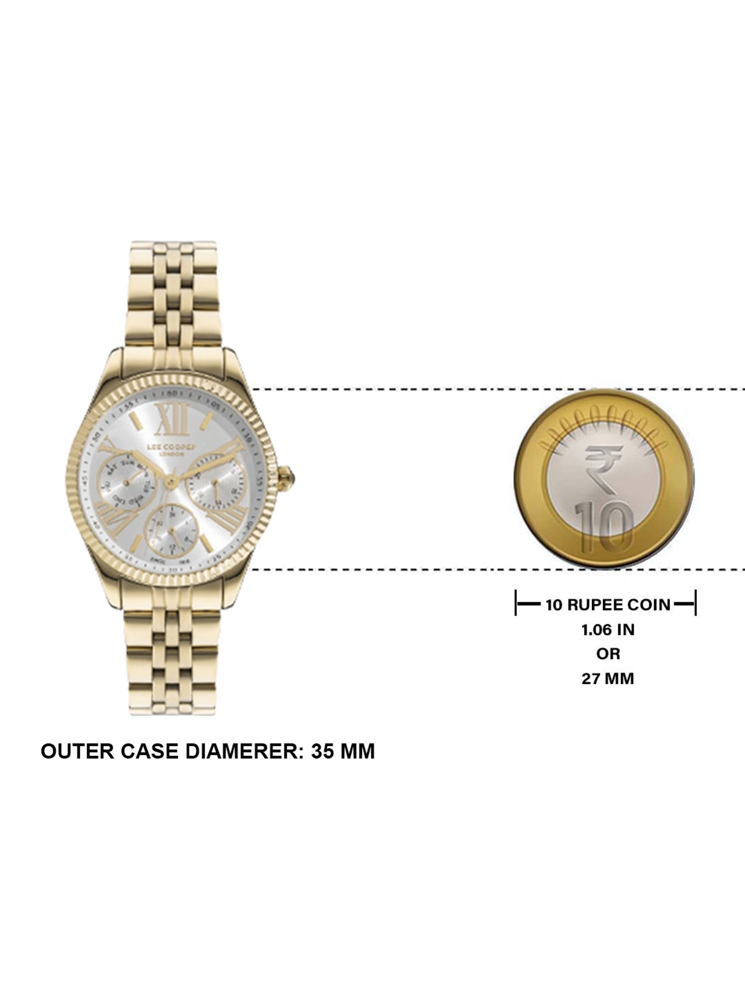 Lee Cooper LC07333.130 Multifunction Watch for Women