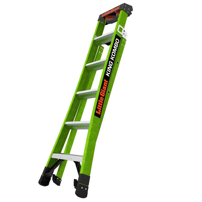 Little Giant Ladder Systems 6' ANSI Type IAA Ladder Apple Green