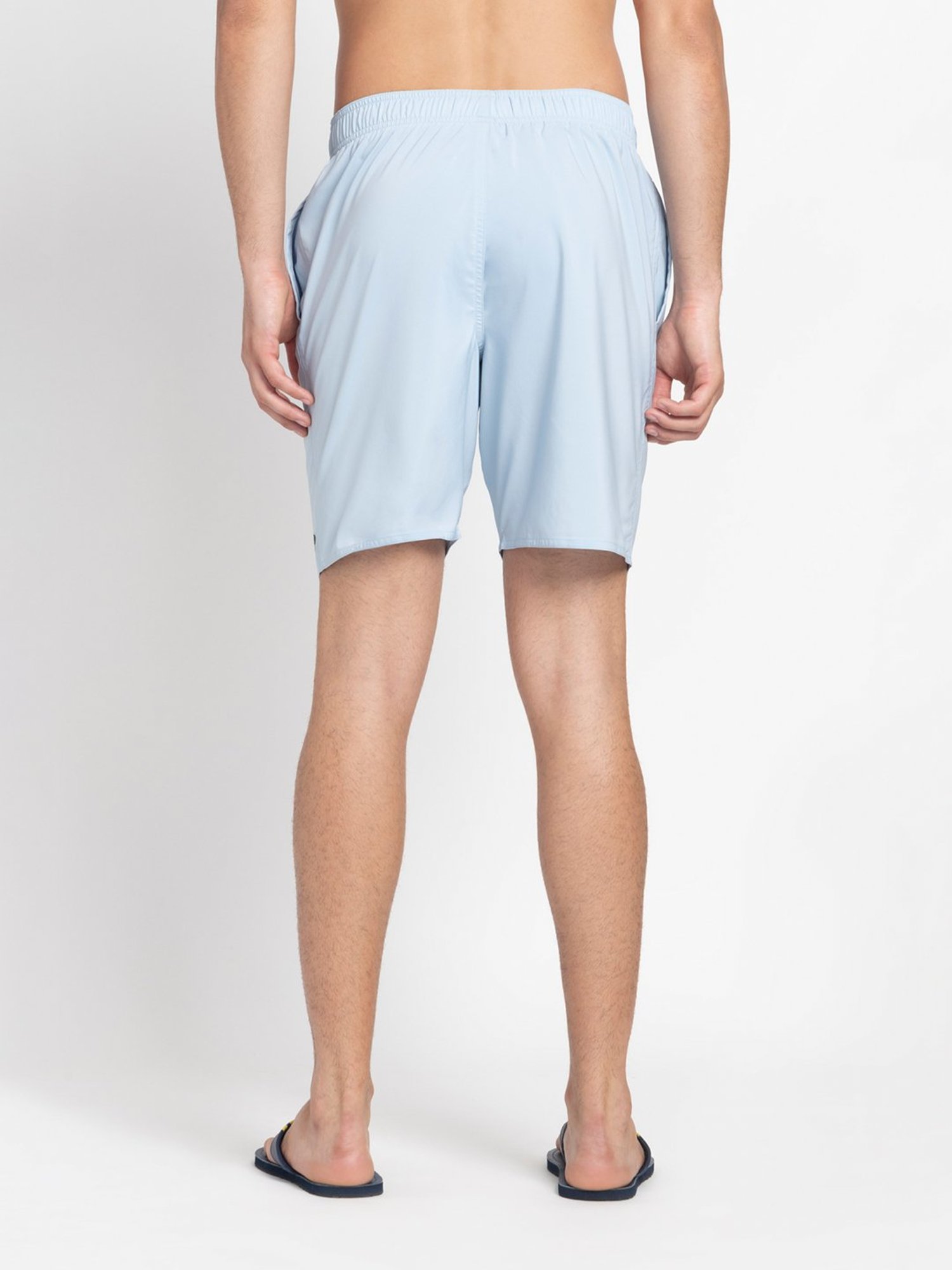 adidas CLX Classics Light Blue Regular Fit Swim Shorts