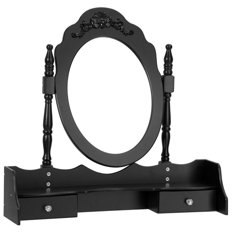 Canton Vanity Set Brown/Red - HOMES: Inside + Out