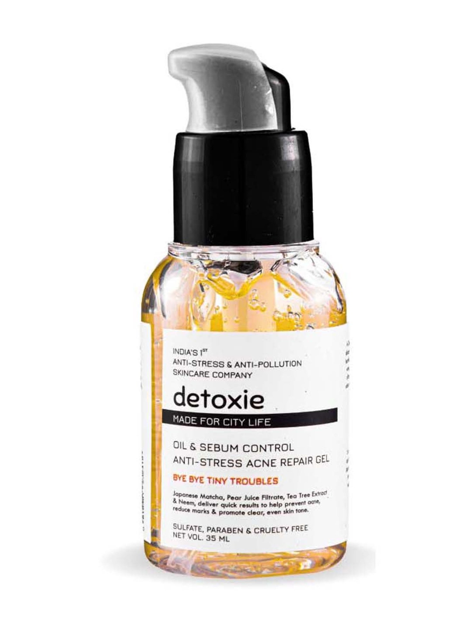 Detoxie Oil & Sebum Control Anti-Stress Acne Repair Gel - 35 ml