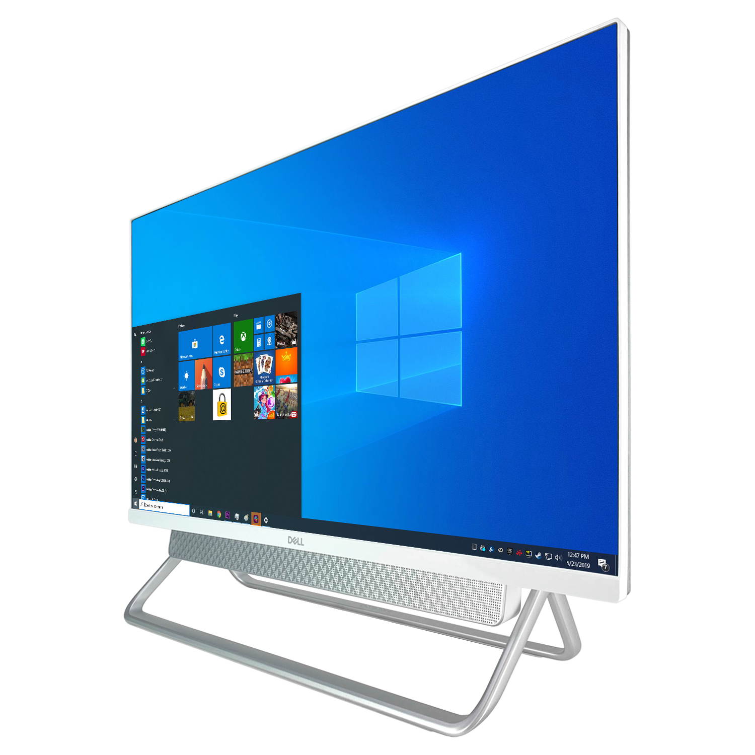 Dell Inspiron 7700 27" FHD Touch All-in-One Desktop - 11th Gen Intel Core i7-1165G7 up to 4.7 GHz CPU, 16GB RAM, 256GB SSD, NVIDIA GeForce MX330, USB Hub, Windows 10 Home