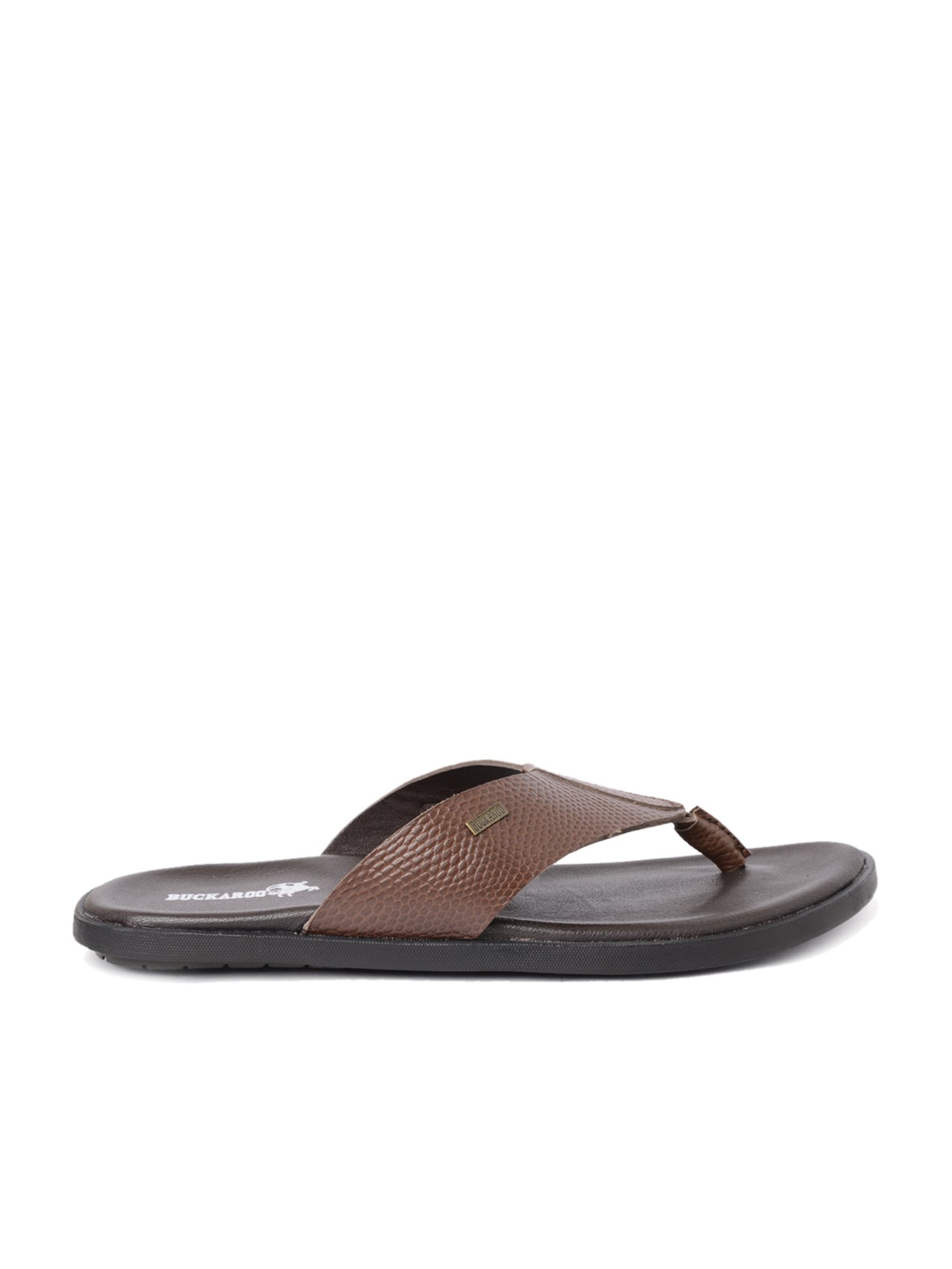Buckaroo Men's NIMBUS NX Brown Thong Sandals