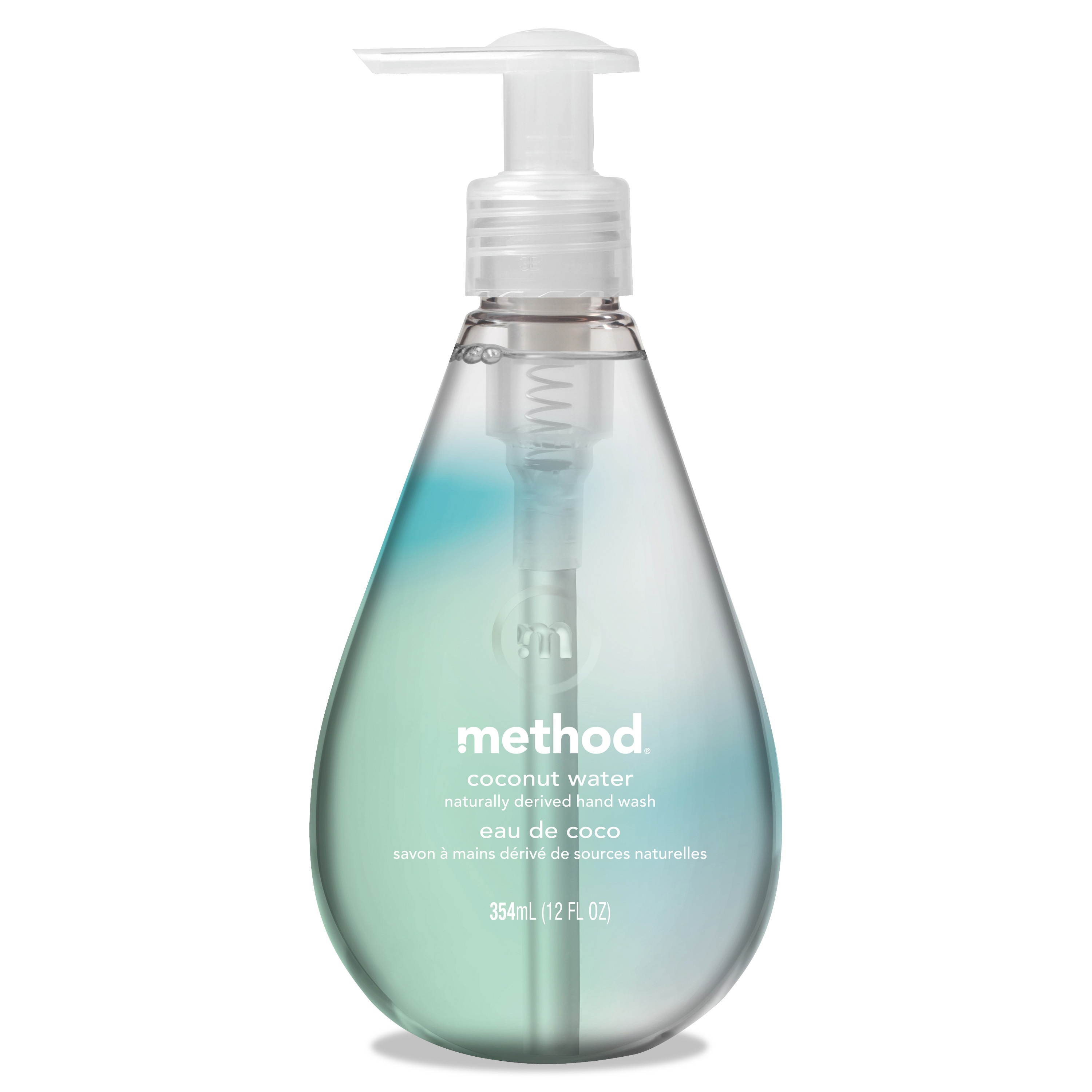 Method MTH01853 Gel Hand Wash, Coconut Water Scent, 12 oz., 6 / Carton