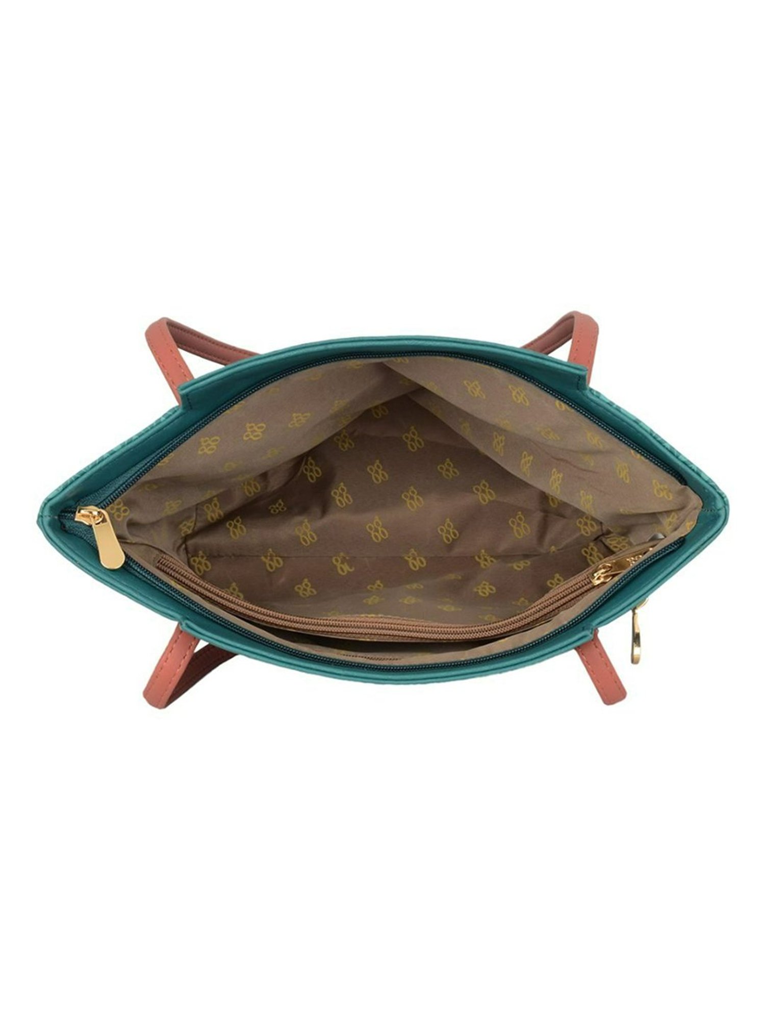 Call It Spring Black Combo Solid Large Tote Handbag