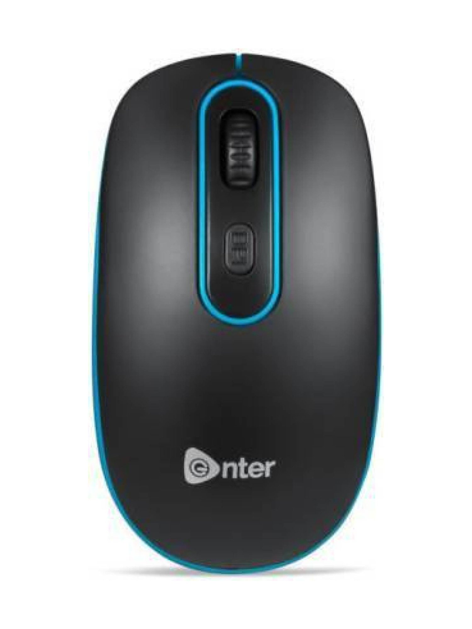 Enter Swish Wireless Optical Mouse (2.4GHz Wireless, Black)