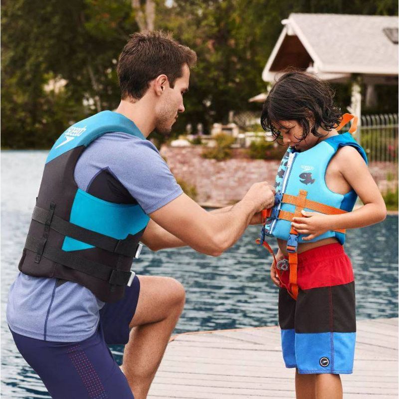 Speedo Life Jacket Adult Vests Gray